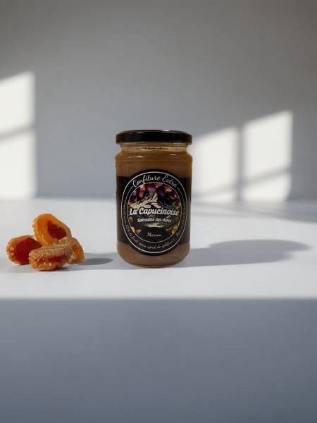 Découvrir une confiture extra de marrons artisanale La Capucinoise des Hautes-Alpes, recette gourmande douce traditionnelle authentique locale