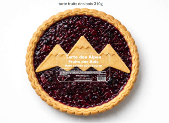 Commander une tarte fruits des bois gamme libre‑service accessible, recette gourmande économique adaptée GMS, format pratique et attractif en rayon