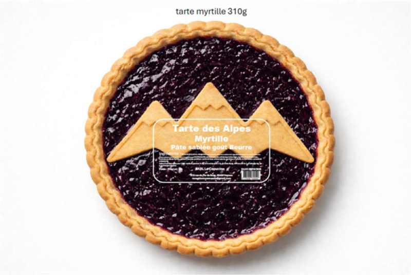 Commander une tarte myrtille gamme libre‑service accessible, recette gourmande économique adaptée GMS, format pratique et attractif en rayon