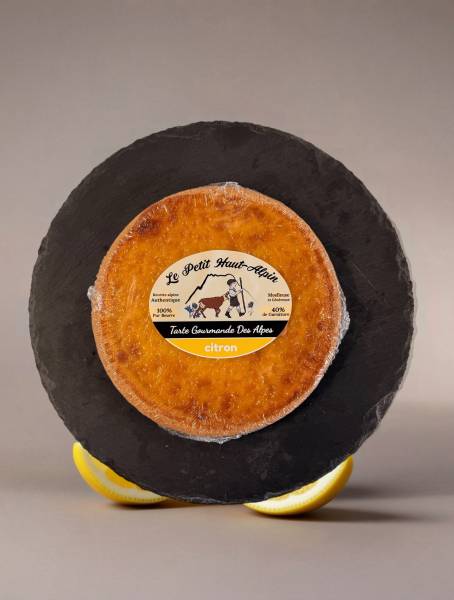 Commander une tarte sablée pur beurre citron Le Petit Haut‑Alpin, spécial libre‑service GMS, recette fraîche et différenciante