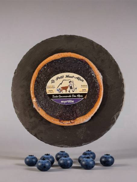 Acheter une tarte sablée pur beurre myrtille Le Petit Haut‑Alpin, spécial libre‑service GMS, recette fruitée et différenciante